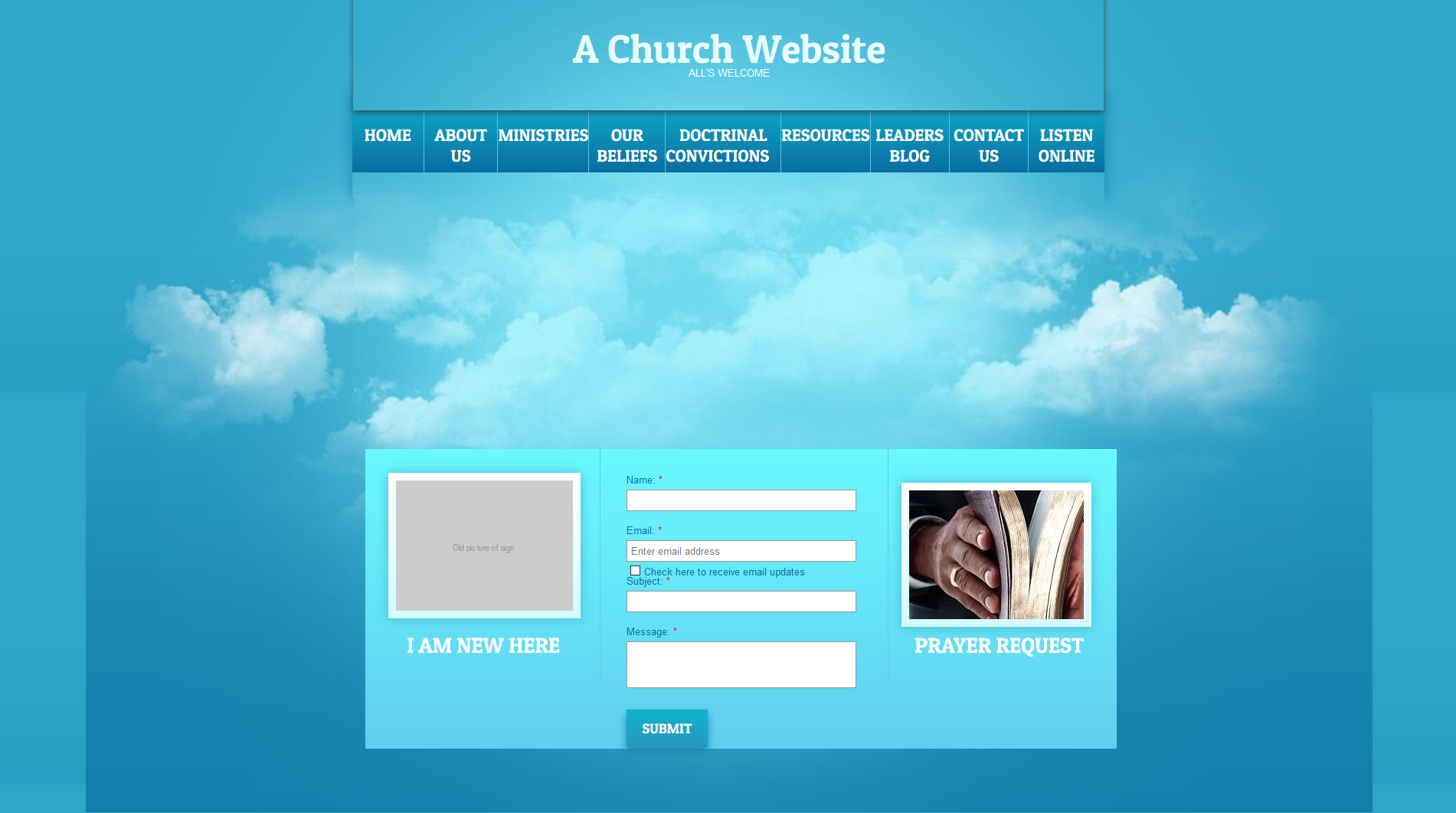 hypothetical-church-website